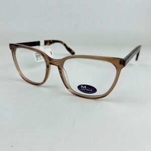 M America Cornelia 654092350 Unisex Eyeglasses Frame Brown Cat Eye 53-17.5-145mm